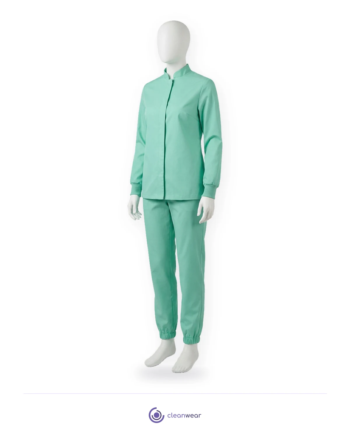 Pharma Plant Staff Uniform, product photo on white